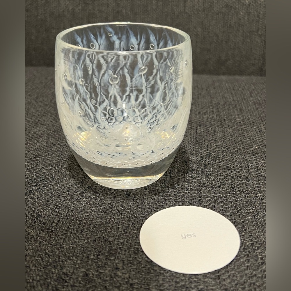 glassybaby Candle Votive “yes”